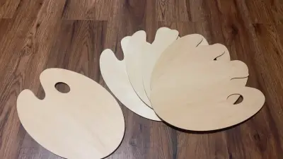 Set de Paletas y Pinceles para Pintura - miniatura 2