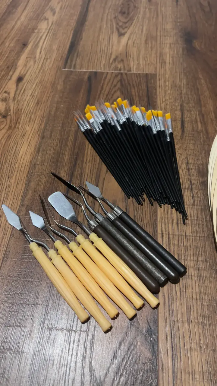 Set de Paletas y Pinceles para Pintura - 5
