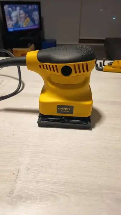 Lijadora eléctrica Upspirit HK-S3-100 amarilla - miniatura 1