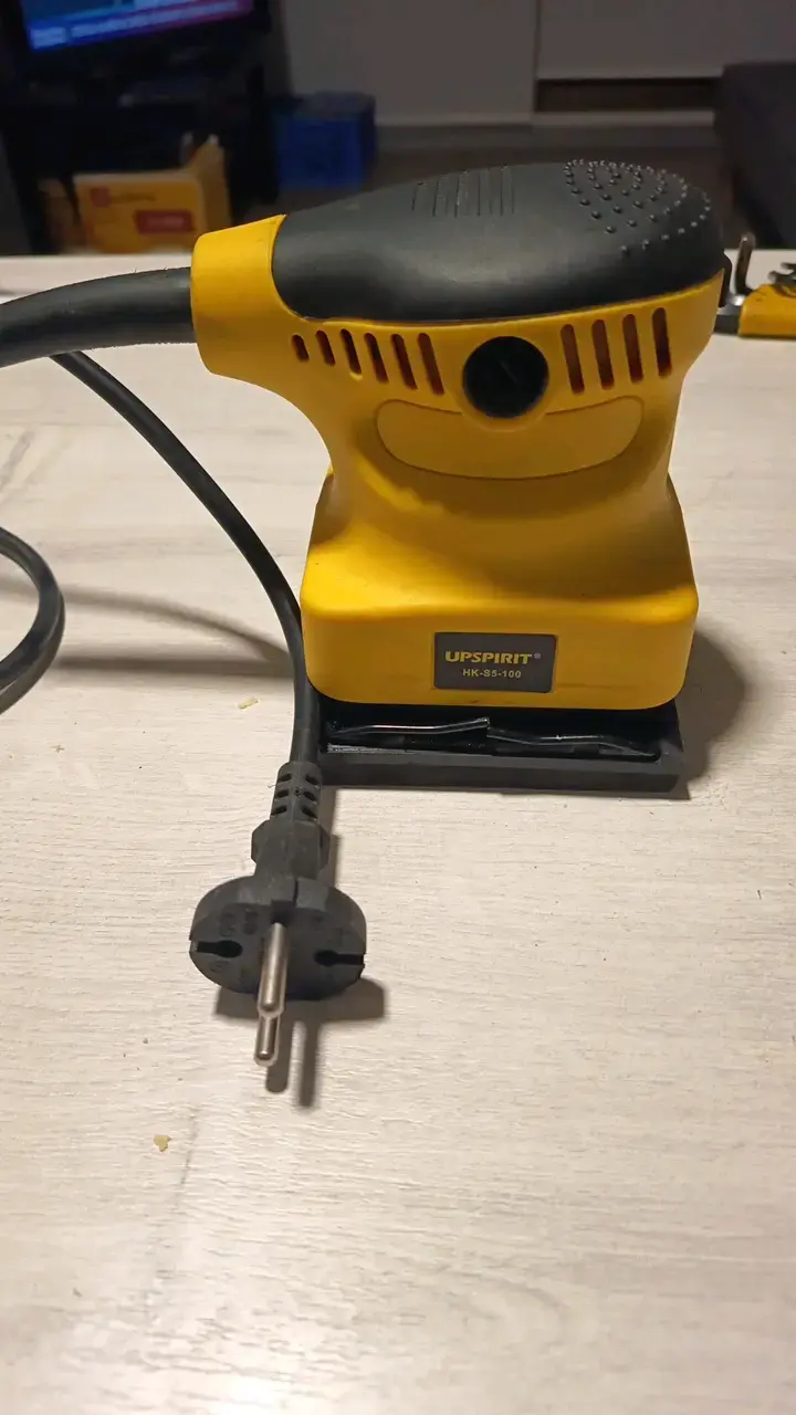 Lijadora eléctrica Upspirit HK-S3-100 amarilla - 2