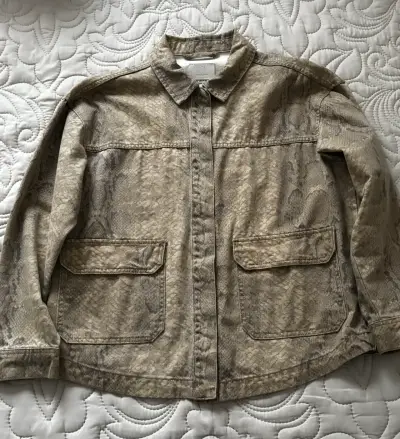 Sobrecamisa americanino estampado serpiente - miniatura 1