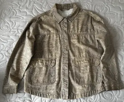 Sobrecamisa americanino estampado serpiente - miniatura 3