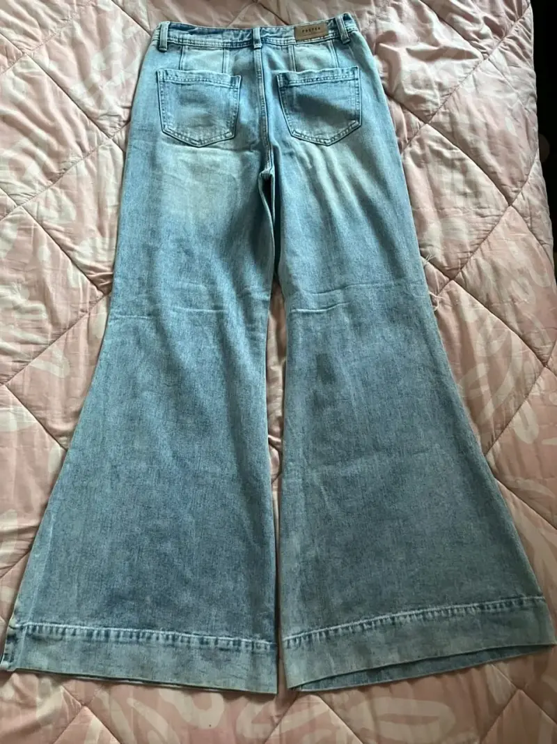 Jeans acampanados desgastados Foster para mujer - 2