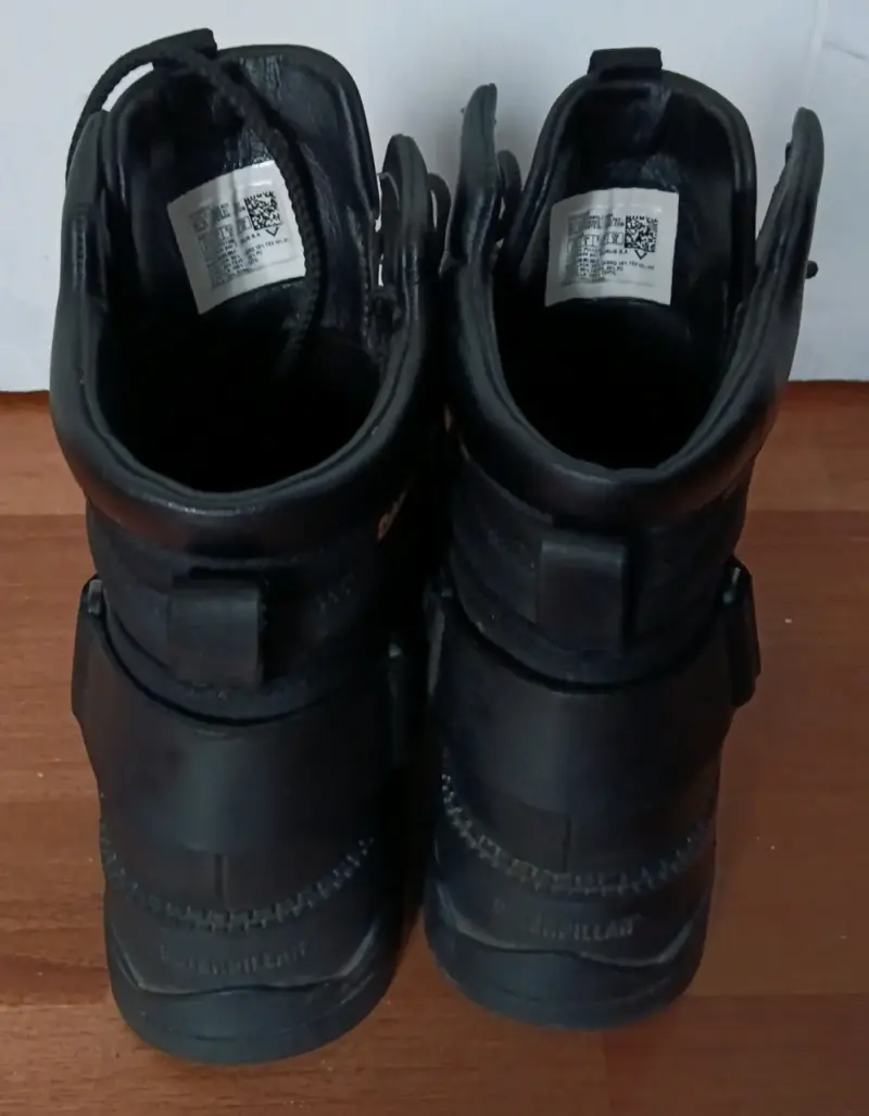 Botas Caterpillar negras de cuero para mujer 39 - 3