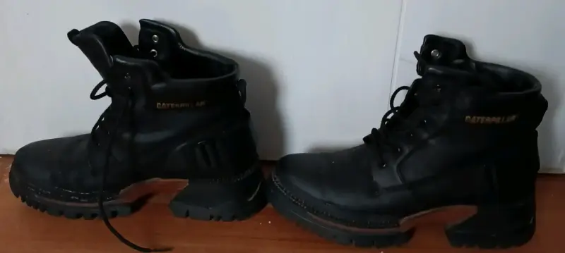 Botas Caterpillar negras de cuero para mujer 39 - 6