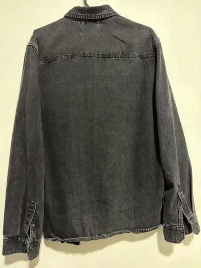 Camisa de mezclilla negra Foster - miniatura 2
