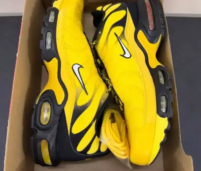 Zapatillas deportivas amarillas Nike Air Max - miniatura 1