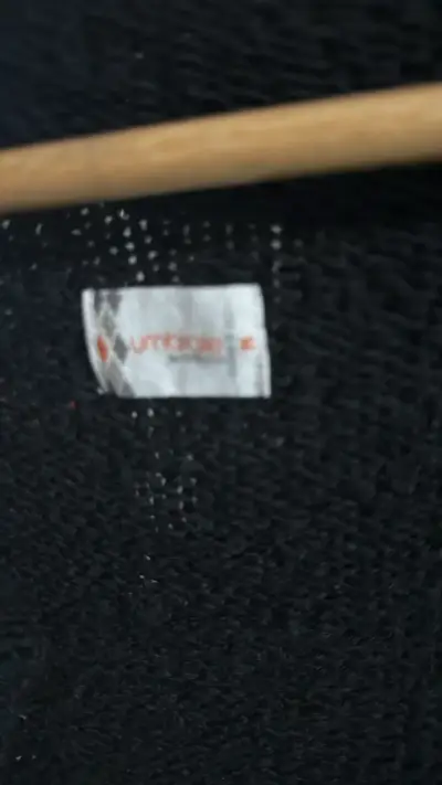 Cárdigan negro de punto para mujer - miniatura 2
