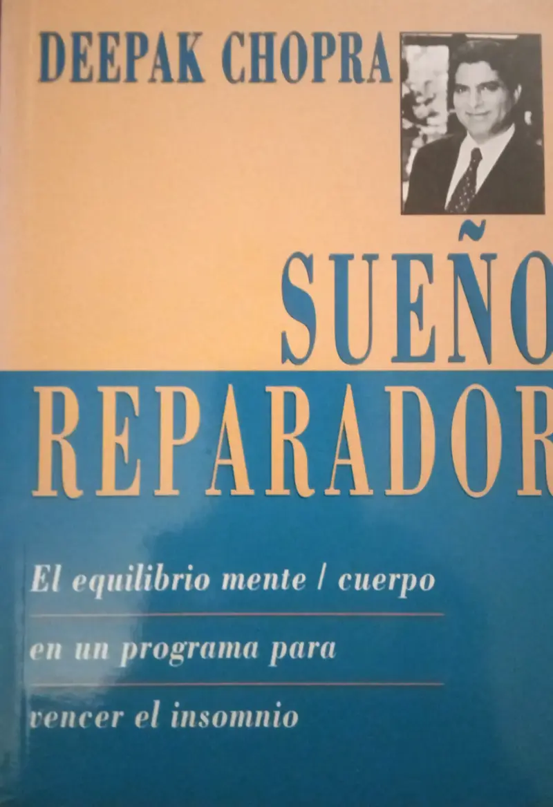 Libro Sueño Reparador de Deepak Chopra