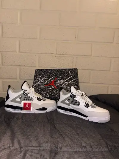 Zapatillas Air Jordan Retro 4 Military Black - miniatura 1
