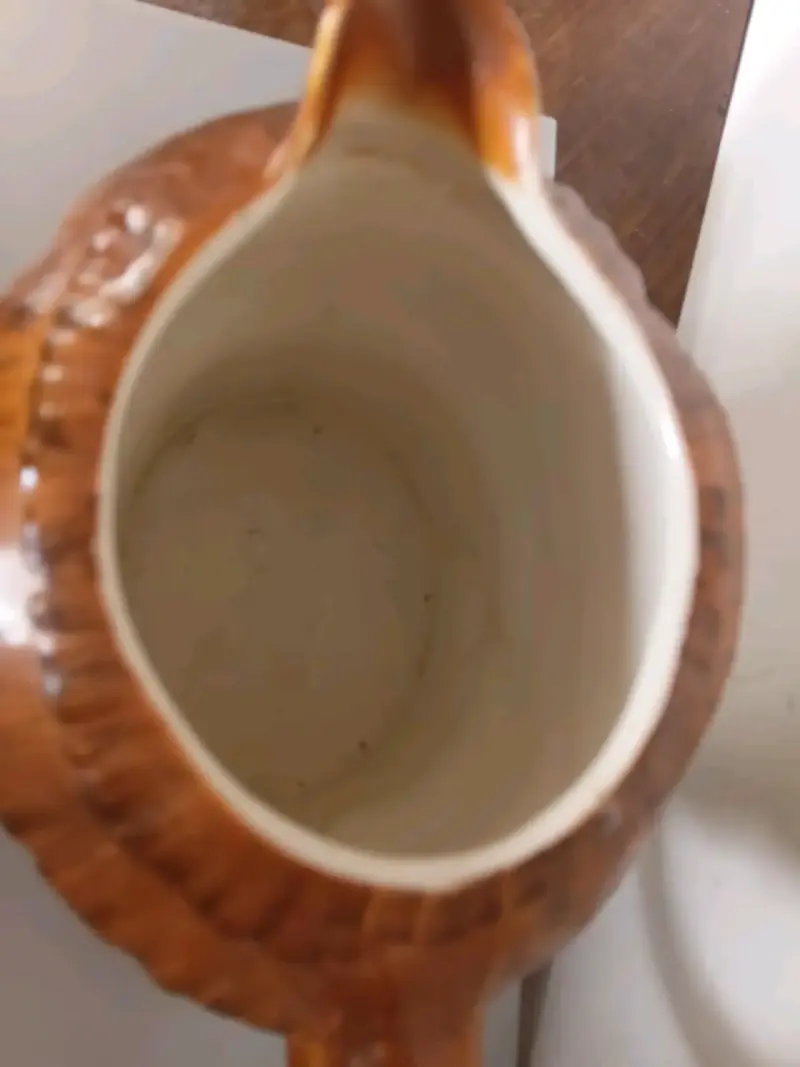Tetera de cerámica estilo casa de campo - 2