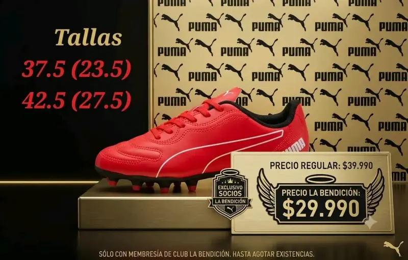 Zapatillas de fútbol Puma para hombre en varios colores - 1