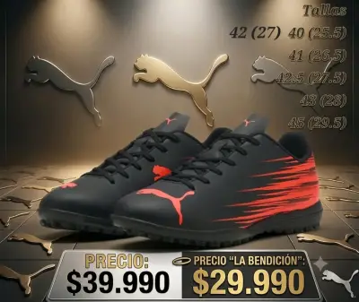 Zapatillas de fútbol Puma para hombre en varios colores - miniatura 4