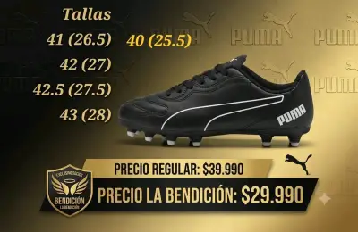 Zapatillas de fútbol Puma para hombre en varios colores - miniatura 5