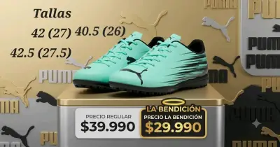 Zapatillas de fútbol Puma para hombre en varios colores - miniatura 6