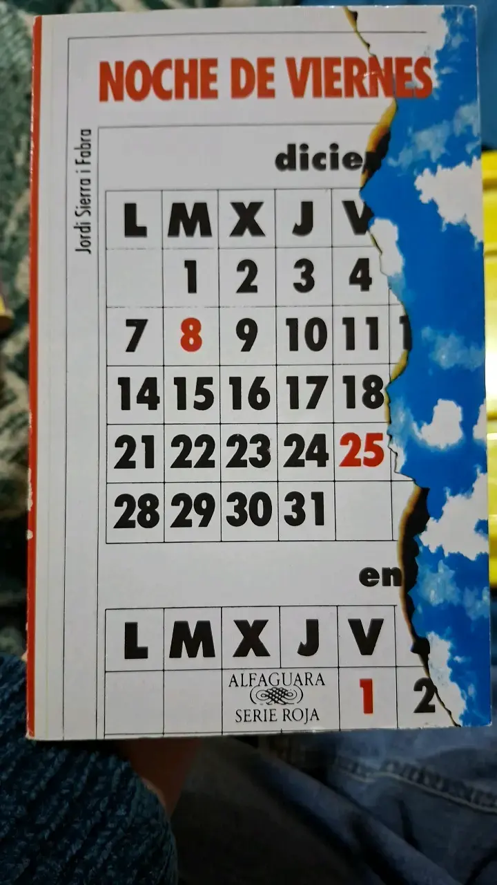 Libro Noche de Viernes de Jordi Sierra i Fabra - 1