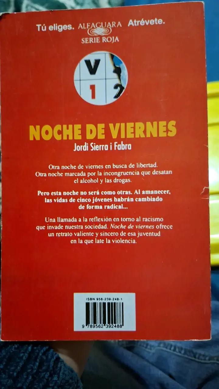 Libro Noche de Viernes de Jordi Sierra i Fabra - 2