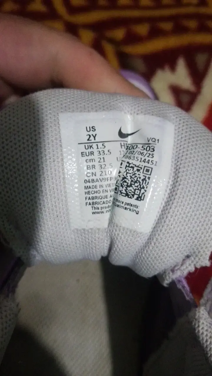 Zapatillas deportivas Nike para niños color lila - 4