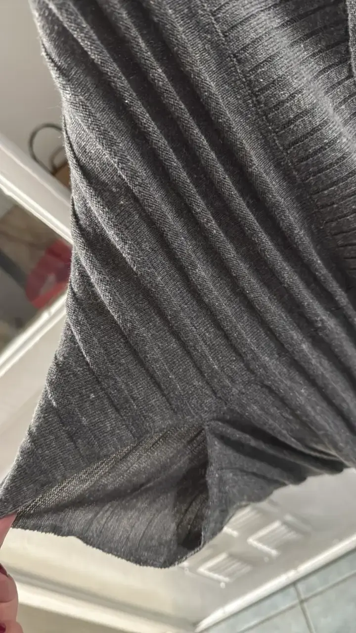 Cárdigan gris de punto para mujer Esprit - 3