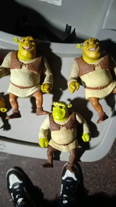 figuras de Shrek, colección Macdonald. - miniatura 3