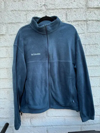 Chaqueta polar Columbia azul para hombre - miniatura 1