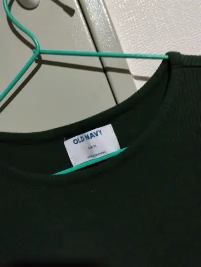 Vestido verde oscuro Old Navy para niña - miniatura 2