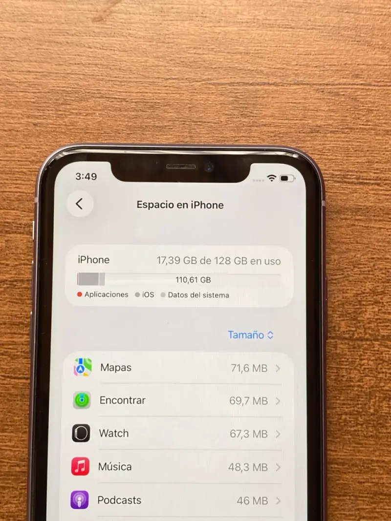 iPhone 11 128gb Morado 100% batería - 5