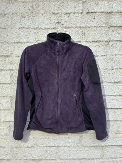 Chaqueta polar morada Columbia para mujer - miniatura 1