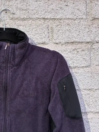 Chaqueta polar morada Columbia para mujer - miniatura 2