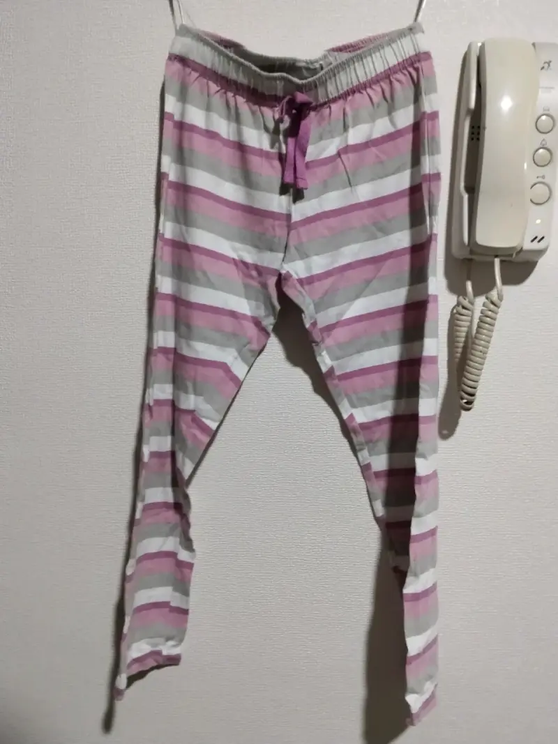 Pantalones de pijama a rayas para mujer