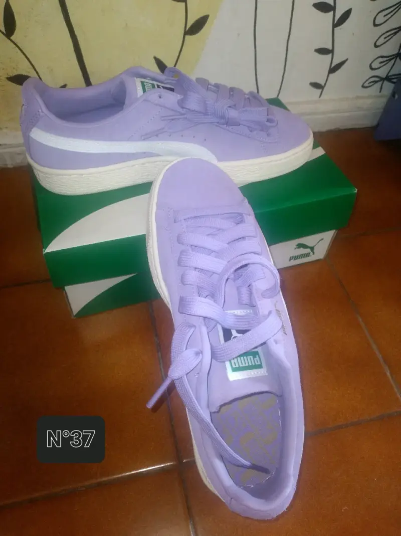 Zapatillas Puma Suede Classic Lila Talla 37
