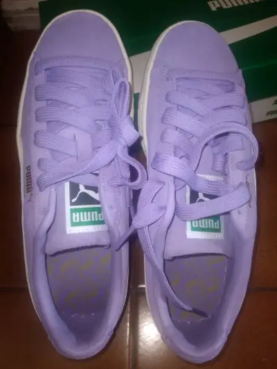 Zapatillas Puma Suede Classic Lila Talla 37 - miniatura 3