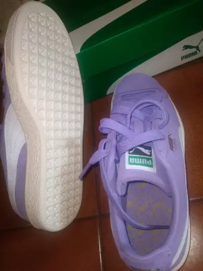 Zapatillas Puma Suede Classic Lila Talla 37 - miniatura 5