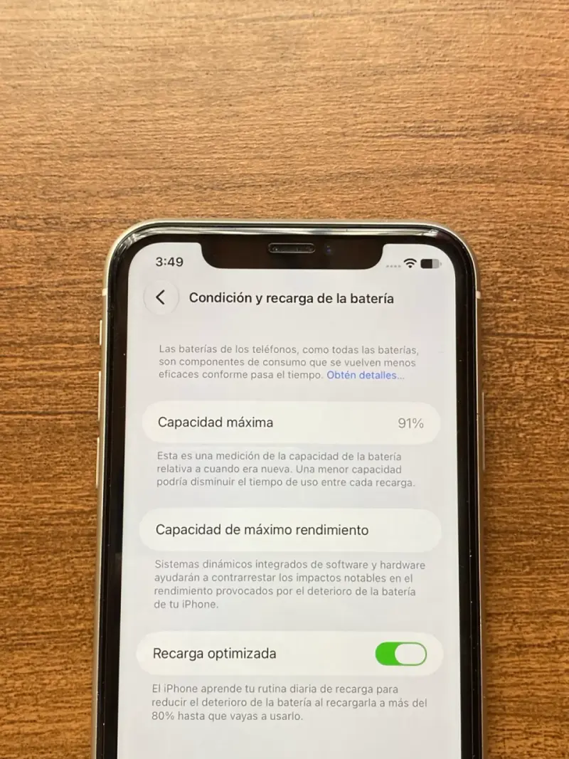 iPhone 11 Blanco 91% baterÃa 🔋 - 4