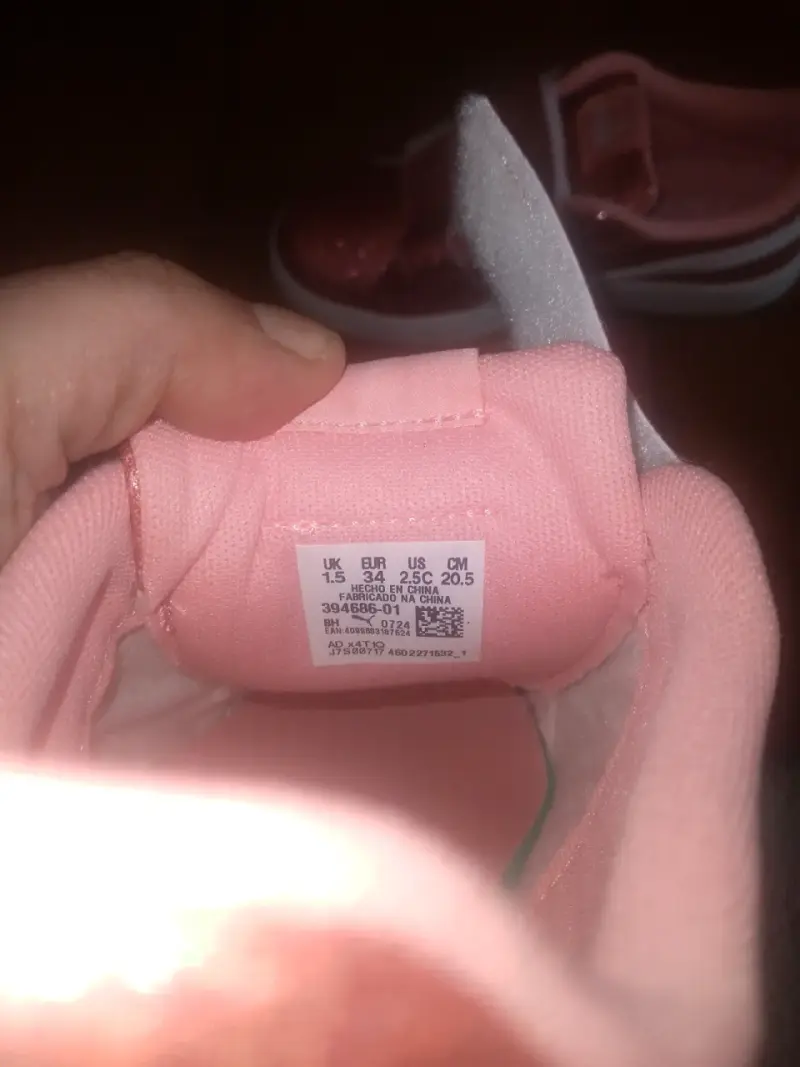 Zapatillas Niña Brillantes Puma Talla 34 - 5