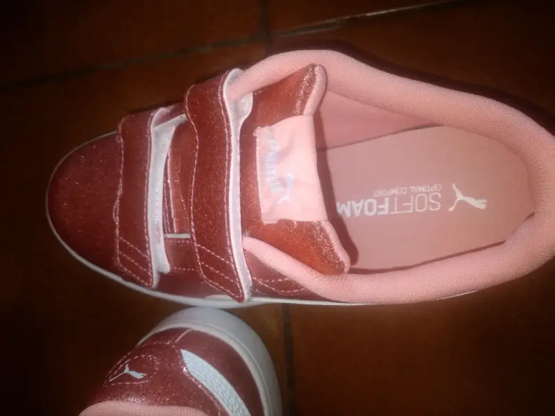 Zapatillas Niña Brillantes Puma Talla 34 - 6
