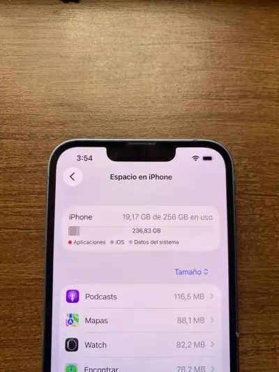 iPhone 14 Azul 256GB 100% batería 🔋 - miniatura 4