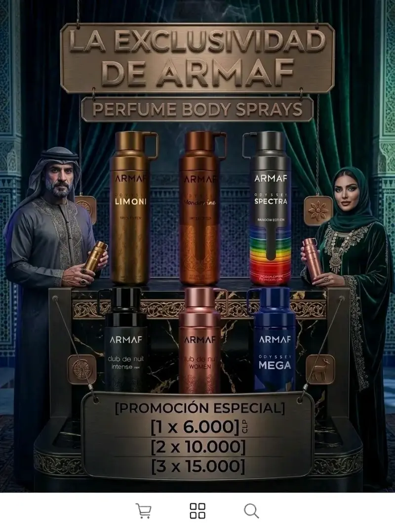 Set de Body Sprays Armaf Exclusivos - 1
