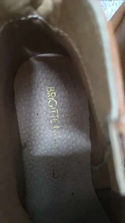 Botines de cuerina PU marrón con hebilla - miniatura 4