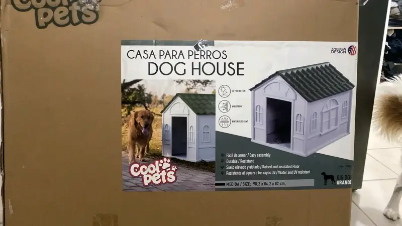 Casa para perros resistente al agua y UV - 2