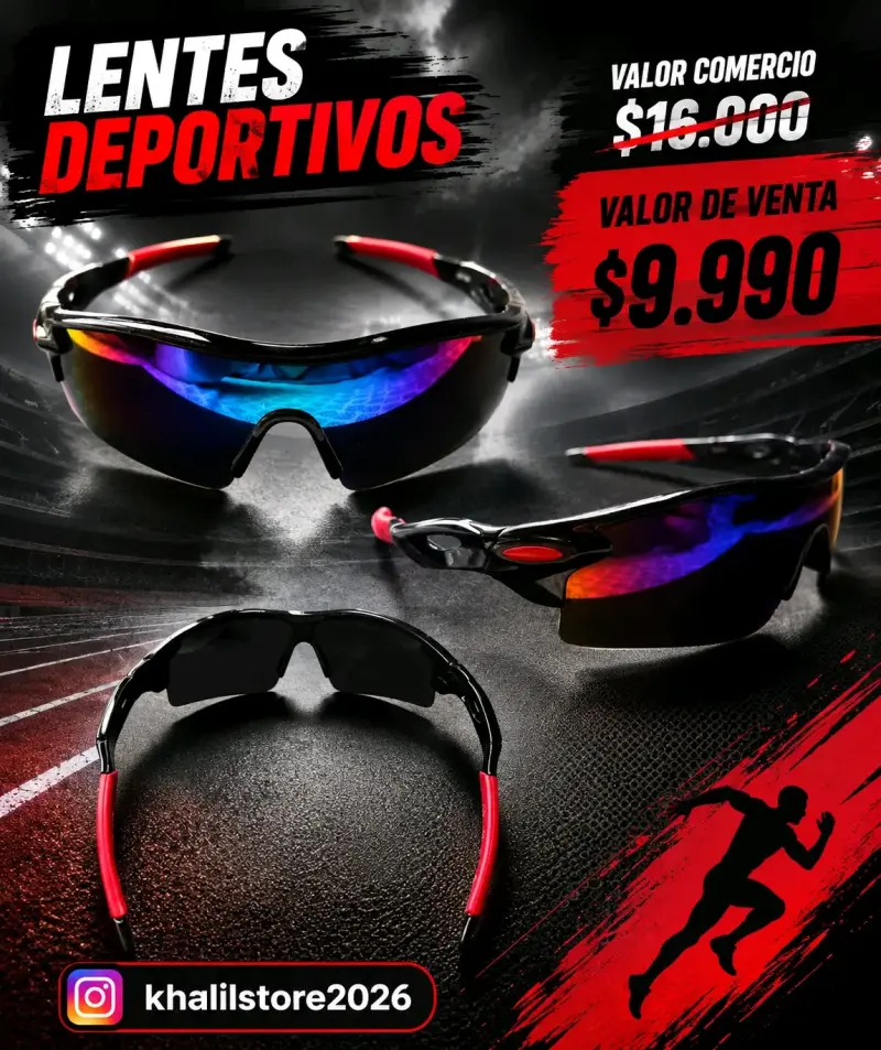 Lentes deportivos polarizados unisex - 1