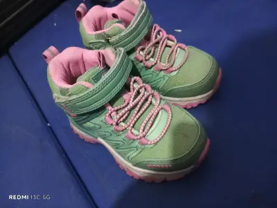 Zapatillas Outdoor Niña Verde y Rosado - miniatura 2