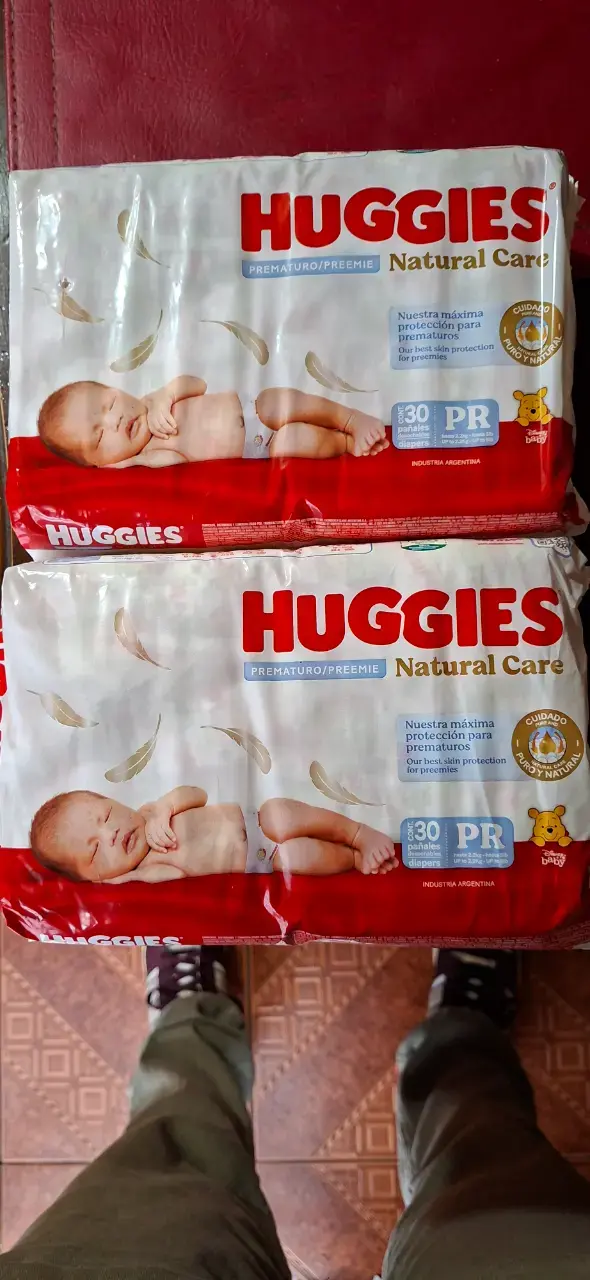 Pañales Huggies Natural Care Prematuro PR