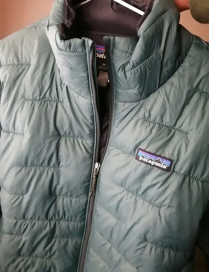 Chaqueta micro Puff verde Patagonia, M, Nueva - 2