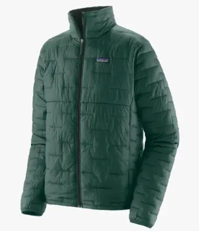 Chaqueta micro Puff verde Patagonia, M, Nueva - miniatura 3