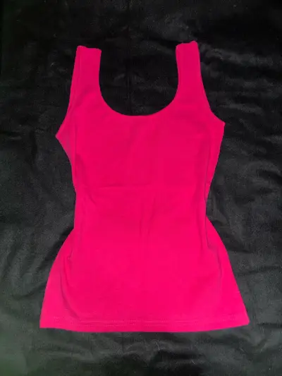 Polera sin mangas fucsia Alaniz - miniatura 1