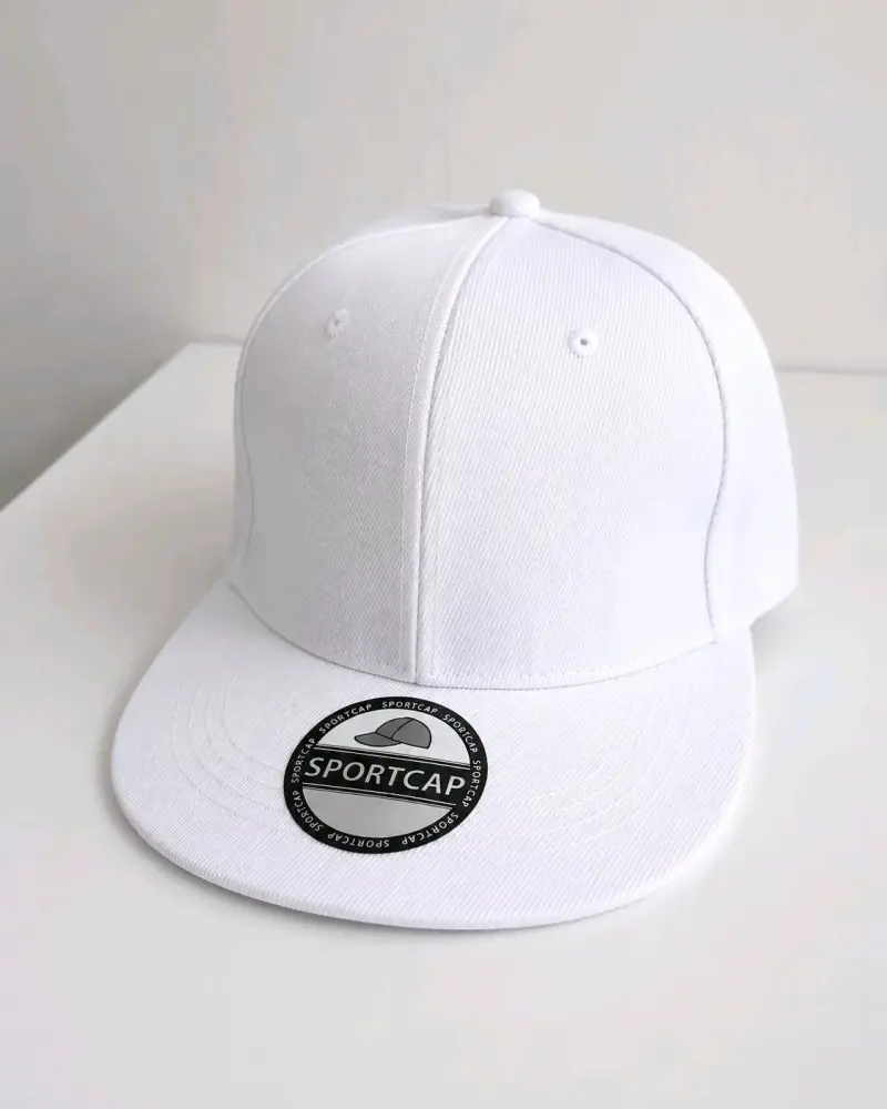 Gorra blanca estilo Sportcap