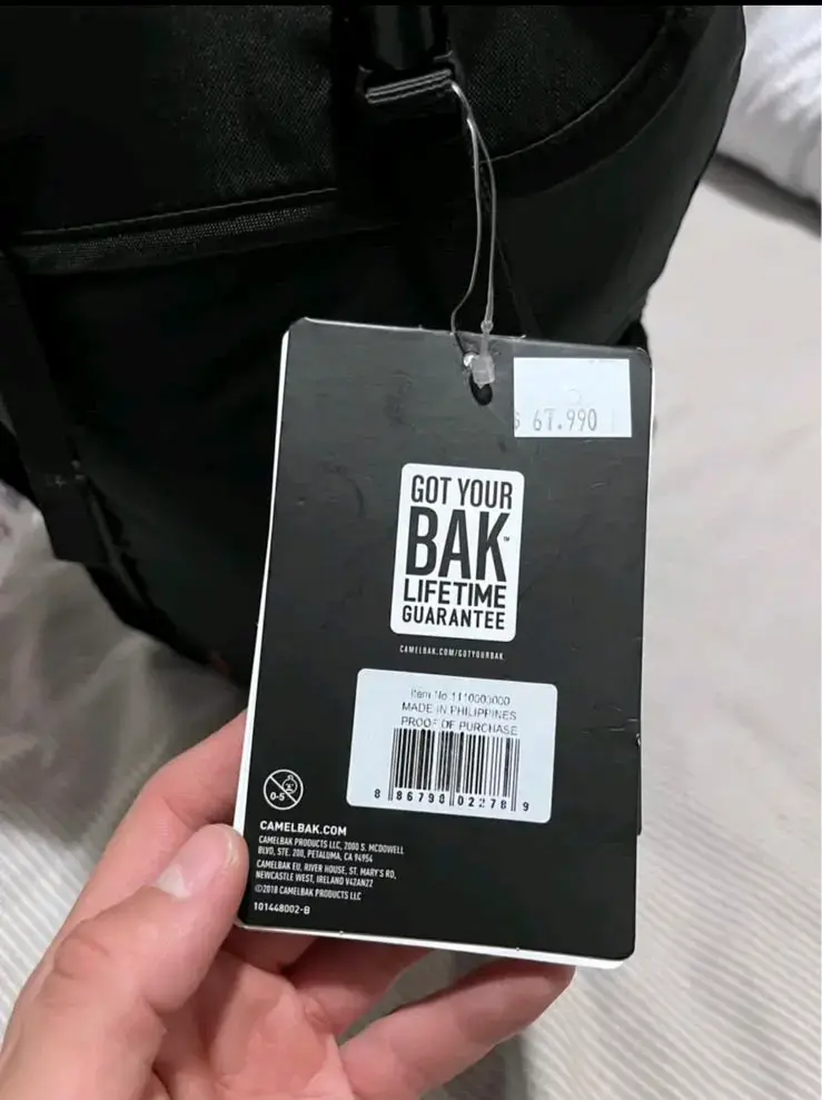 Mochila CamelBak negra Nueva - 2