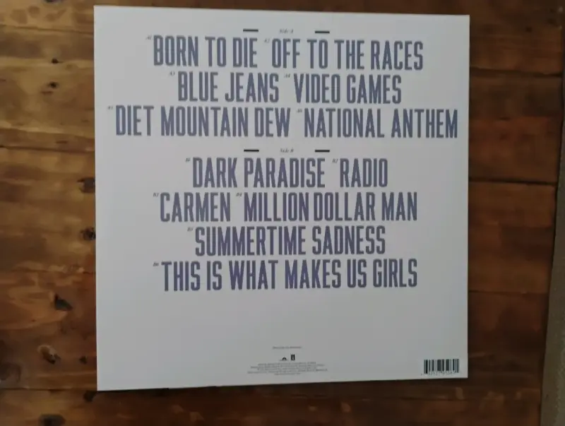 Vinilo Lana Del Rey Born To Die - 2