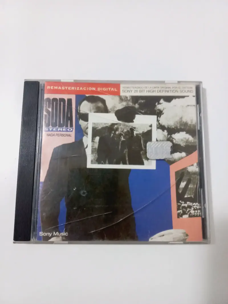 CD de música Soda Stereo Nada Personal - 1